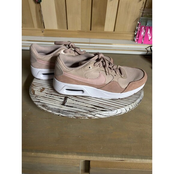 Nike AIR MAX Shoes Women's Sz8.5  Fossil Stone Pink Oxford RoAthletic Brand New - Picture 4 of 12